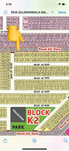 DHA Gujranwala 5 Marla Plot Available For Sale Sector K2 39
